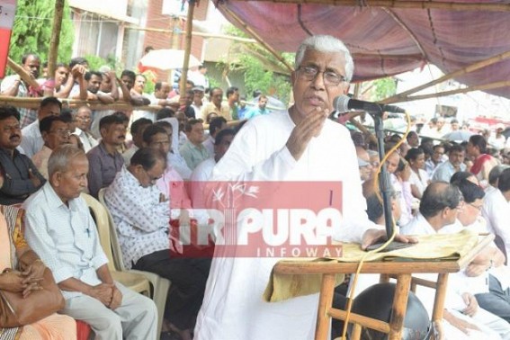 Manik Sarkar ready to fly with BJP to Delhi for demanding funds from Central Govt 