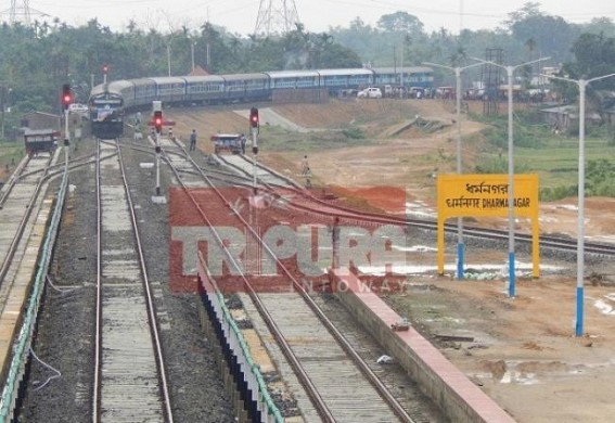 NFR Railways began loading POL directly to Tripura via State's 1st POl Terminal at Dharmanagar