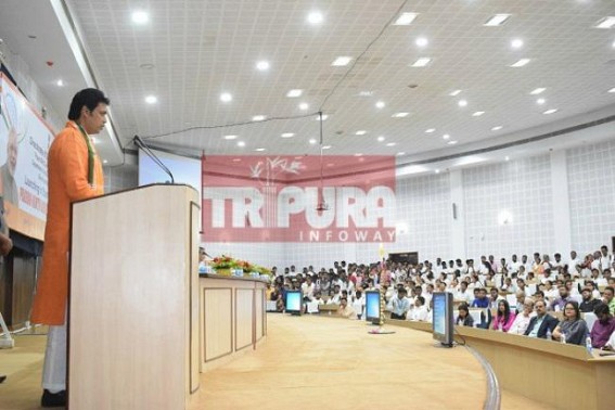 Tripura's skill was never developed' : CM at Skill-Development programme