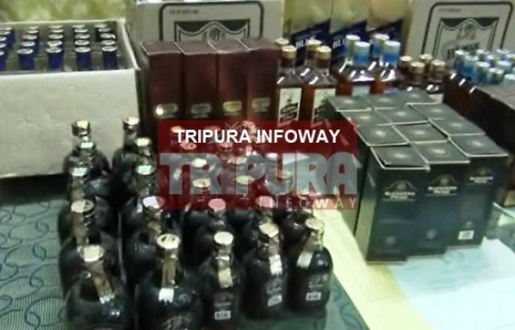 Policeâ€™s successful raid on illegal liquor selling