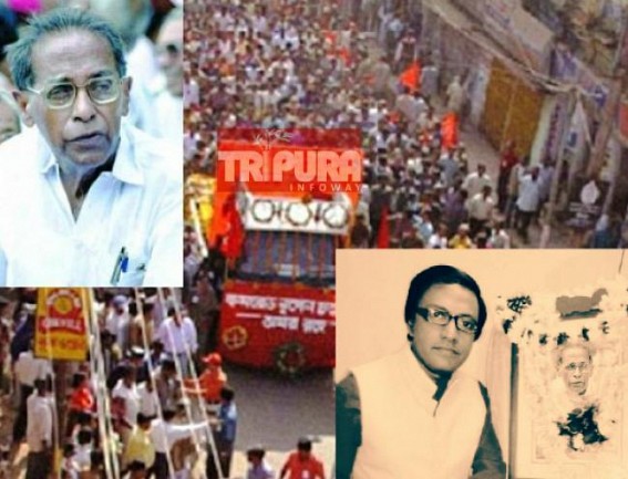 Tripura CPI-M forgets its past Chief Minister Nripen Chakraborty