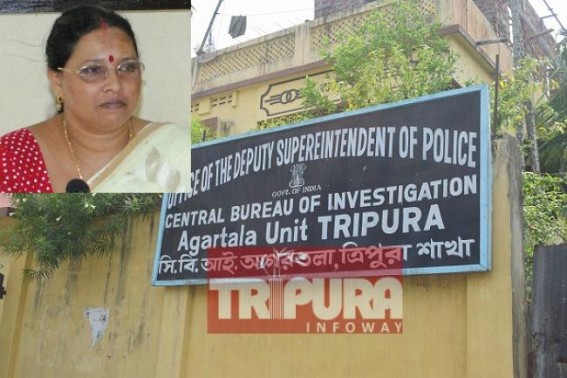 Multicrore Rose Valley Chit Fund Scam : CBI's 2nd interrogation of Tripuraâ€™s Ex-CPI-M Minister Bijita Nath on Wednesday