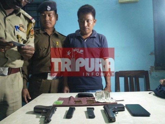 Police officer arrested in Tripura in arm-smuggling racket 