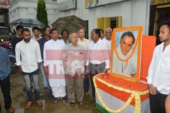 Congress observes Ex-PM Rajiv Gandhi's Death Anniversary