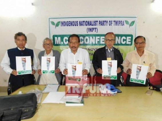 After separatist IPFT's Election success, Anti-Bengali communal forces on rise : TNV, ATTF, NLFT former Terrorist leader, Bijoy Hrankhawl's communal Politics poses a major challenge to 3 month old BJP Govt  