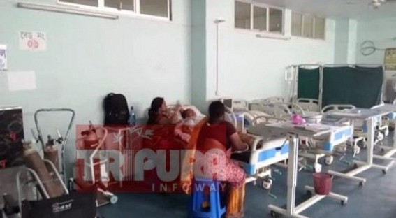 Power cut in Udaipur Dist Hospital since Sunday night : No alternative power line, no fuel in generator