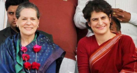 Sonia, Priyanka will be Congressâ€™s star campaigners : Left more focused on grasswood-campaigning 