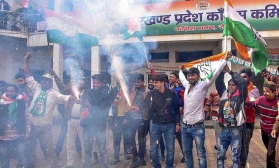 Congress hijacks BJP's 'sabka saath' slogan in Jharkhand