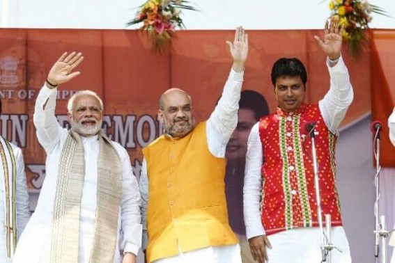 JUMLA exposed nationwide, BJPâ€™s LS Poll loss imminent, Tripura rattles under Mafia rule : â€˜Modi is a â€˜defeatistâ€™ Prime Ministerâ€™, says Congress
