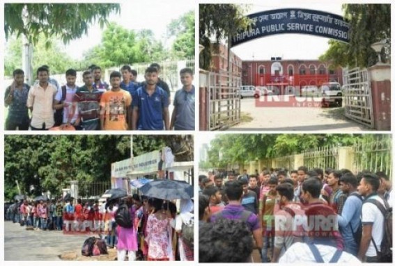 Tripura continues top position in unemployment : CMIE monthly report displays tensed situation for unemployed youths, TPSC cancels more recruitments