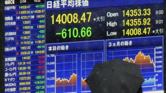 Japan stocks open lower after Wall Street rout