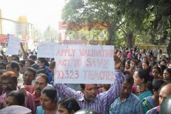  Fresh Jolt for Biplab Deb Govt : 10323 teachers announce protest