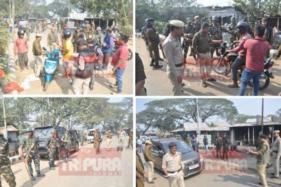 Emergency like situation Statewide under Biplab's misrule, Lakhs of Public condemn BJP Govt's brutal shooting on 6 youths in Jirania : Mobile Internet shutdown for 48 hrs, Public life in Peril