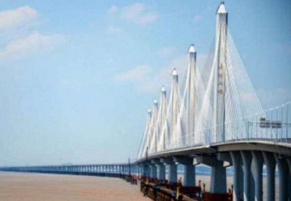 Construction starts on cable-stayed bridge with world's longest span