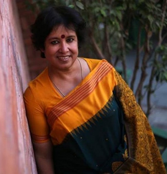 Taslima Nasrin launches Hindi edition of 'Besharam'