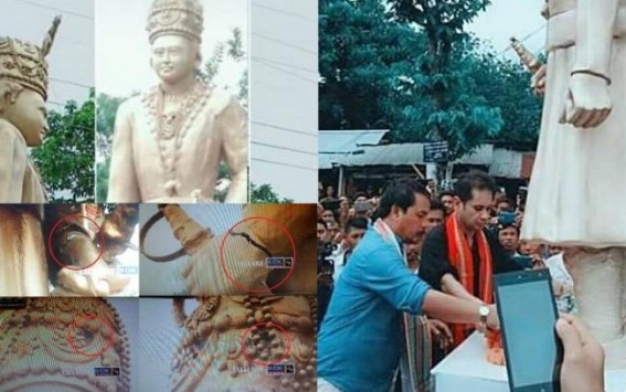 Biplab Govt threatens Pradyot Manikya over TSR firing on Maharaja Bir Bikramâ€˜s Statue