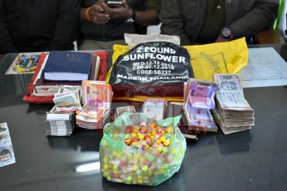 Brown sugar seized, 4 arrested