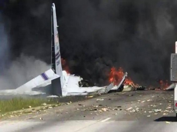 Plane with 10 on board crashes in Iran