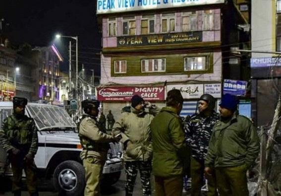 Explosion rocks Srinagar Lal Chowk 