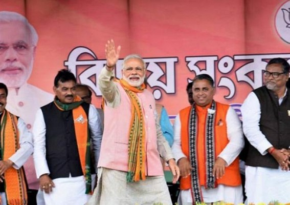 Tripura schools to be 'managed(?)' by 1 teacher in each on Modiâ€™s rally day : JUMLA Govt orders teachers to gather at Astabal stadium before Modiâ€™s arrival, BJP loses mass support 