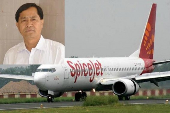 MP Jiten requests SpiceJet CMD to start operations in Tripura