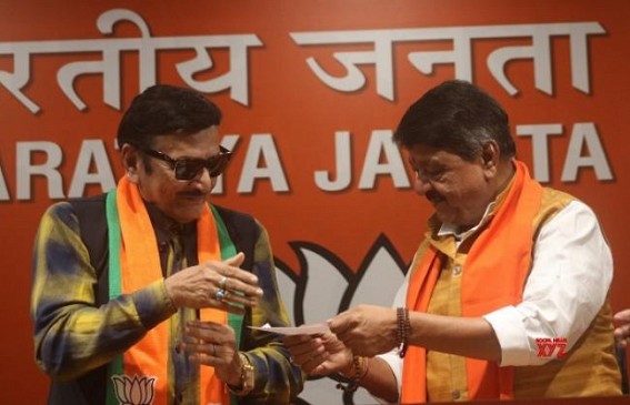 Veteran actor Biswajit joins BJP, praises Modi