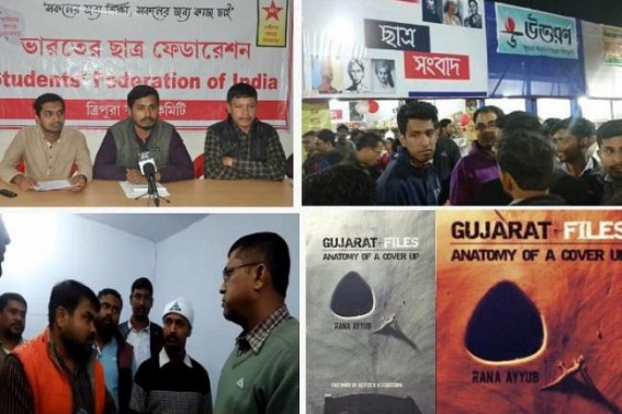 Major Blow for BJP Govt : SFI to file legal case against Govt for banning SFIâ€™s book stall under Anti-National charges for selling â€˜Gujarat Filesâ€™