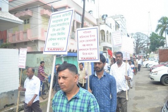 Tripura auto rickshaw workers union placed deputation in vehicle dept