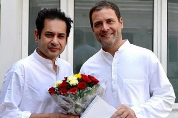 Rahul Gandhi appoints Tripura royal scion as state party President