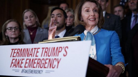 US House of Representatives votes against Trump's emergency