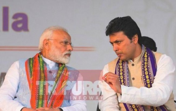 Biplab Deb calls Opposition 'misusers' of Indiaâ€™s Democratic Liberalism for not Praising Modi in Assembly