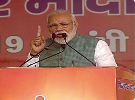 Congress and its allies demoralizing security forces by asking proof of air strikes in Pakistan: Modi