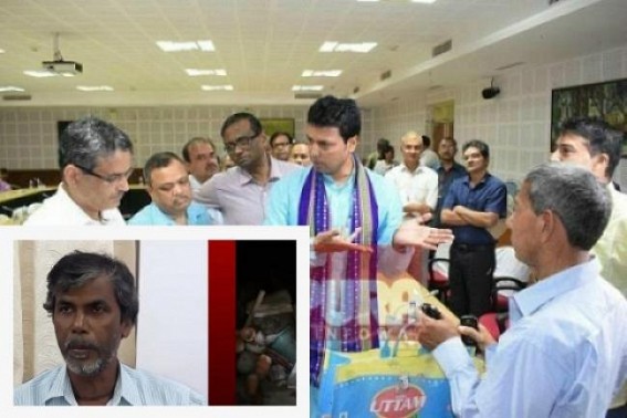If you complain against BJP in Biplab Debâ€™s â€˜Janata Durbarâ€™, you may get punishment