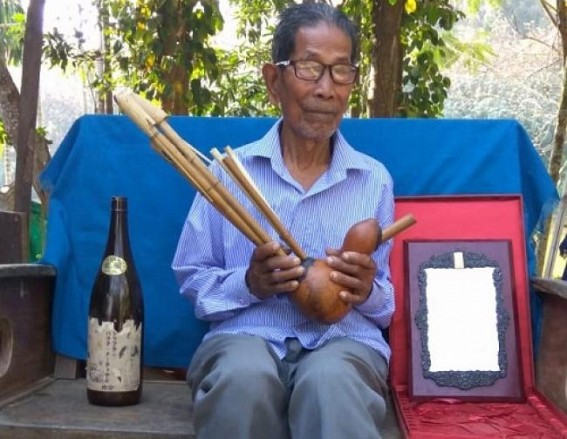 Tripura folk musician upset at not physically receiving Padma Shri