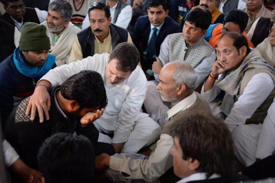 Rahul meets families of those martyred in J&K