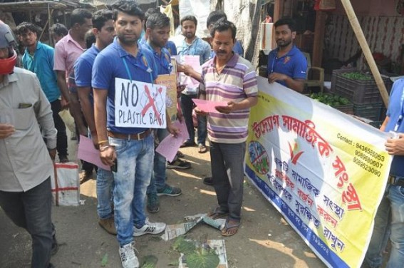Awareness campaigning held against Plastic uses
