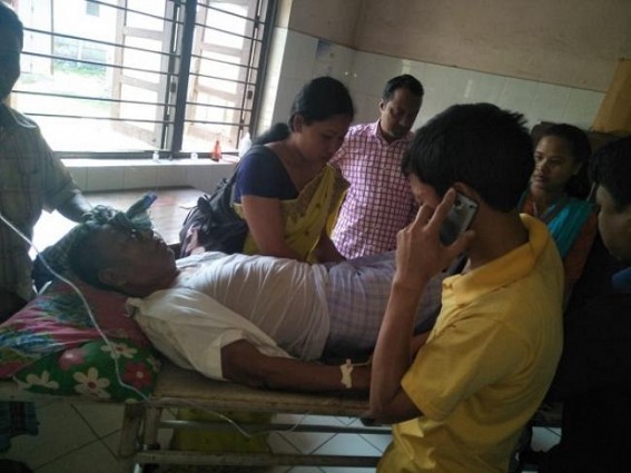 Severely beaten, hospitalized 75 yrs old CPI-M leader yet in unconscious condition after 48 hrs