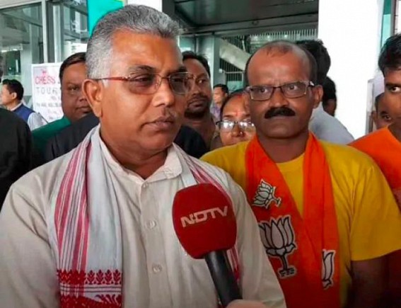 Pro-Trinamool men at Bengal CEO's office, BJP alleges