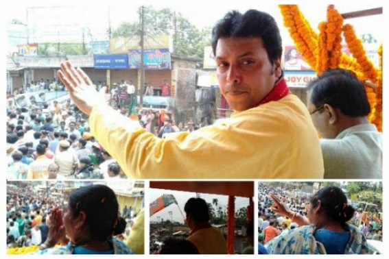 No Central Ministers, No Celebrities, No Himanta, No Deodhar, lonely Biplab striving hard to boost Crime Queenâ€™s votebank : BJPâ€™s organized violence against opposition continue across Tripura