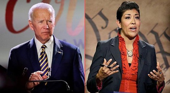 Politician writes Biden kissed her without consent