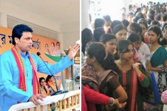 â€˜Only Modi is committed to Tripura, not Rahul and Yechuryâ€™, claims Biplab amid triple unemployment rate under Modi era in Tripura