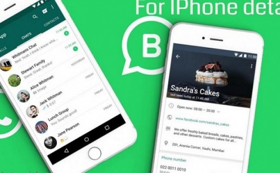 WhatsApp Business app available on iPhones