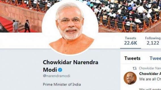 BJP's 'Chowkidar' campaign a hit on social media