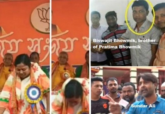 Crime Queenâ€™s Drama at Udaipur, â€˜Sasthanga-Pranamâ€™ to voters : BJP former Minority Morcha President exposed Pratimaâ€™s Drug-Empire, Massive violence across Tripura 