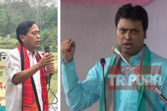 Biplab Deb is the main Culprit for Tripura law and order situation, BJP will see end in ballot-war of 18th April : MP Jiten