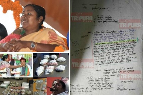 Notorious Criminal, Murderer, Narcotics Smuggler Pratima Bhowmik turned BJP MP candidate : Murdered sister-in-law Chabi Debnath maintained diary on Brutal Tortures by Pratima, Biswajit