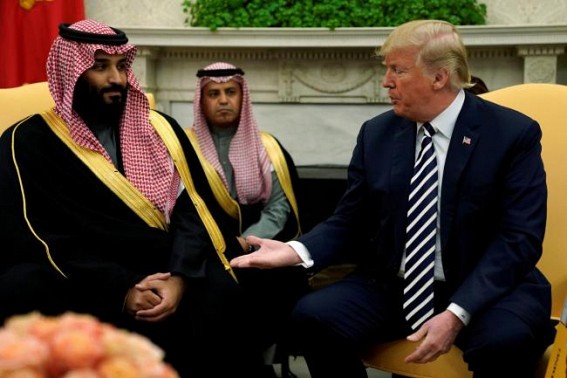 Trump, Saudi Prince discuss Iran, human rights