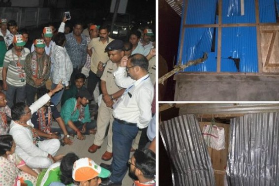 BJPâ€™s organized Terror haunts voters whole-night across Tripura : Corrupt Police machinery Raped Democracy to ease â€˜Election Riggingâ€™