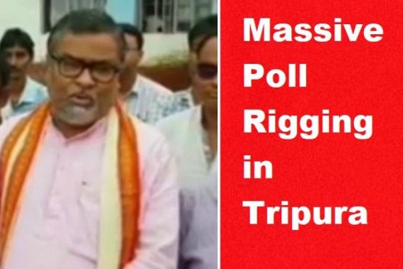 Opposition polling agents beaten in front of Presiding officers in Tripura, removed from booths
