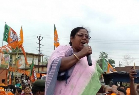 After Drug Money rigged April 11th LS Poll in West Tripura, Pratima Bhowmik proves herself as Crime Queen permanently